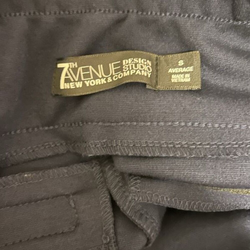 7th Avenue Design Studio New York & Co Stretch Pull On Dress Pants Size Small Na - Picture 3 of 11